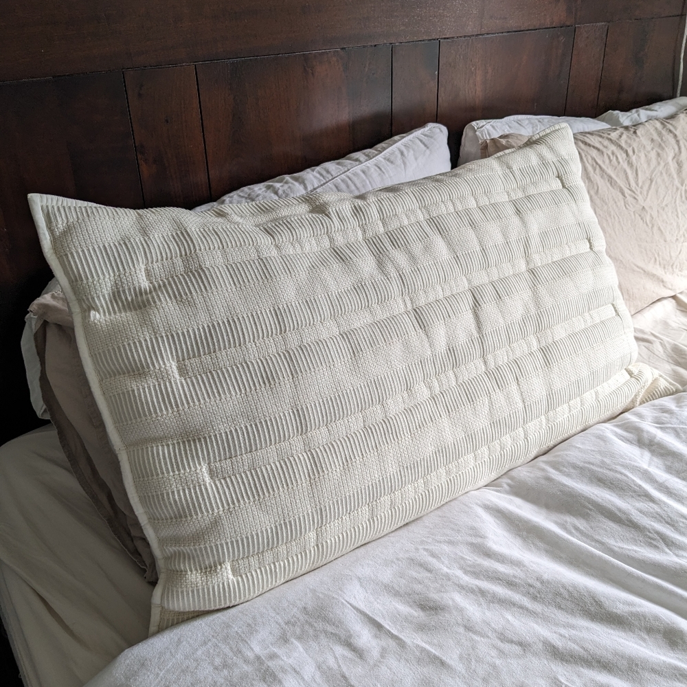 West Elm King Shams